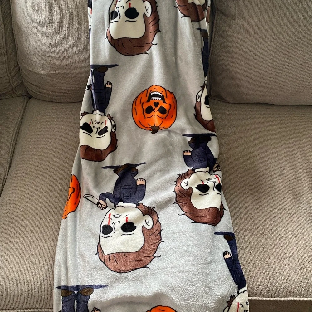 Halloween 2 Michael Myers Full Queen Throw Blanket